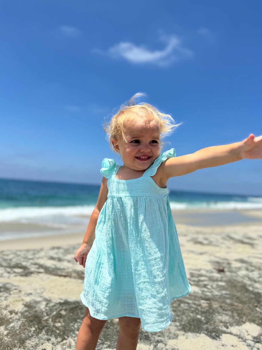 Vignette Shelby Dress (Aqua)