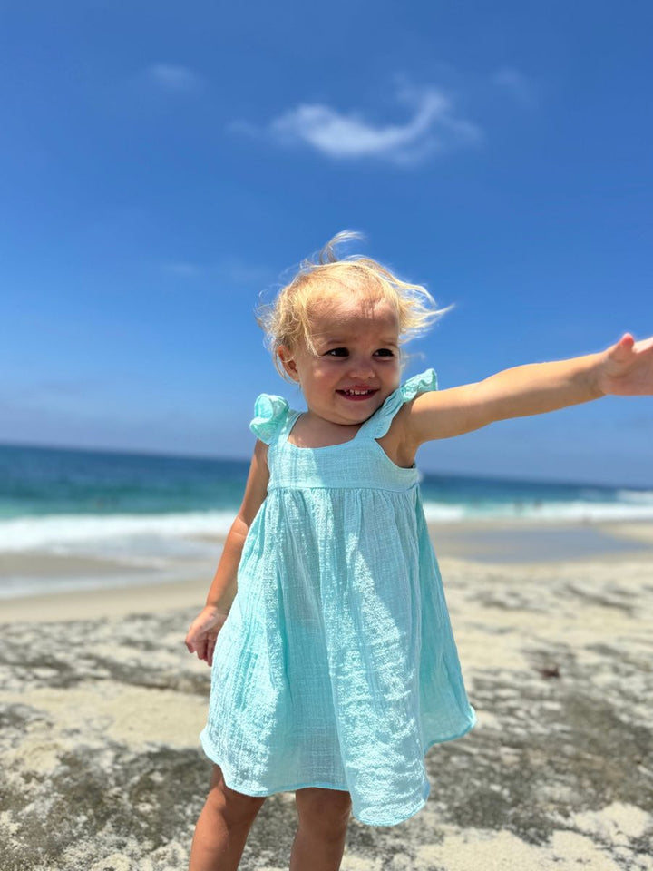 Vignette Shelby Dress (Aqua)