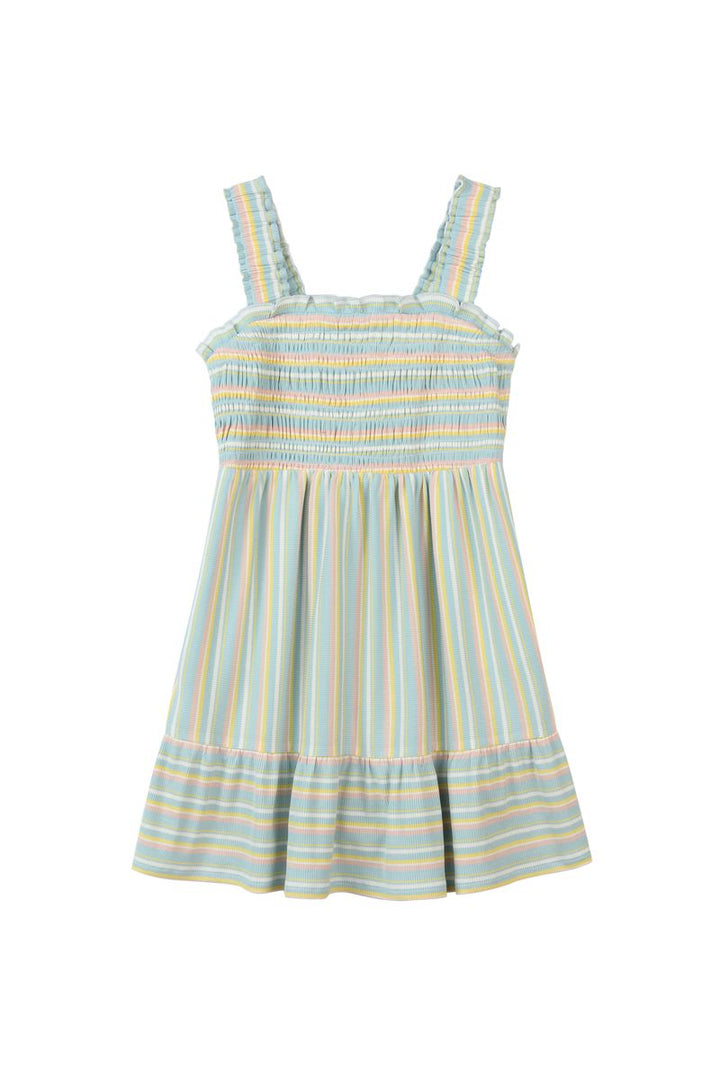 Vignette Susie Dress (Blue Multi Stripe)