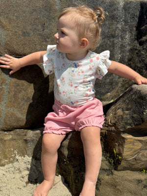 Vignette Wren Onesie (Floral)