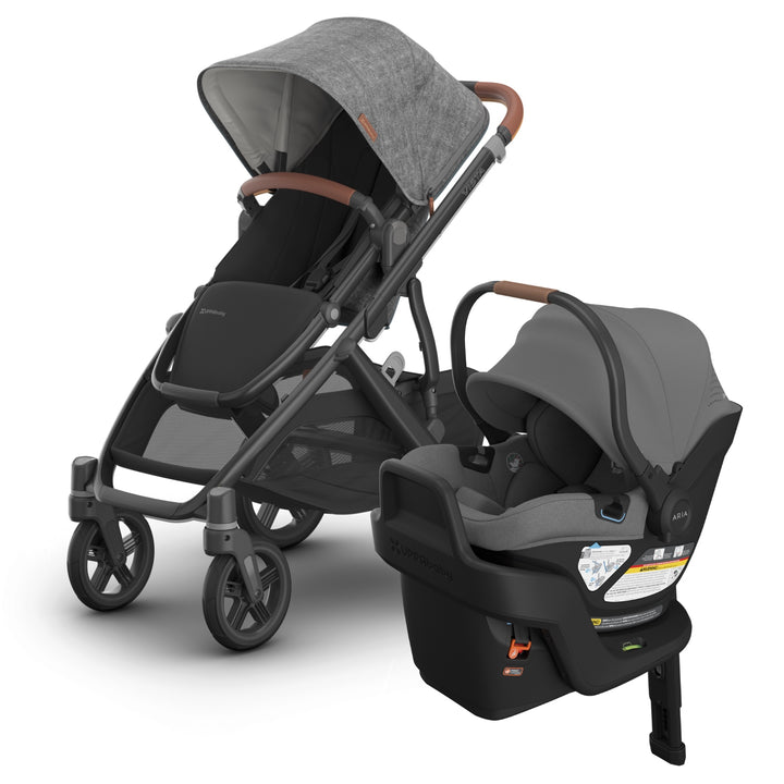 UPPAbaby Vista V3 &amp; Aria V2 Travel System (Greyson)