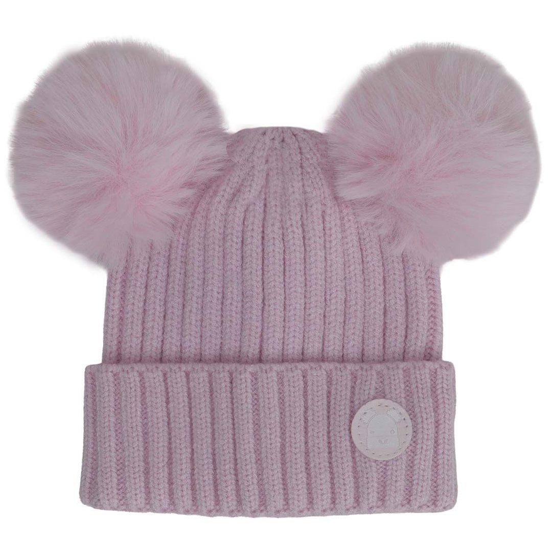 Calikids W2209 Knit Baby Hat (Light Orchid)