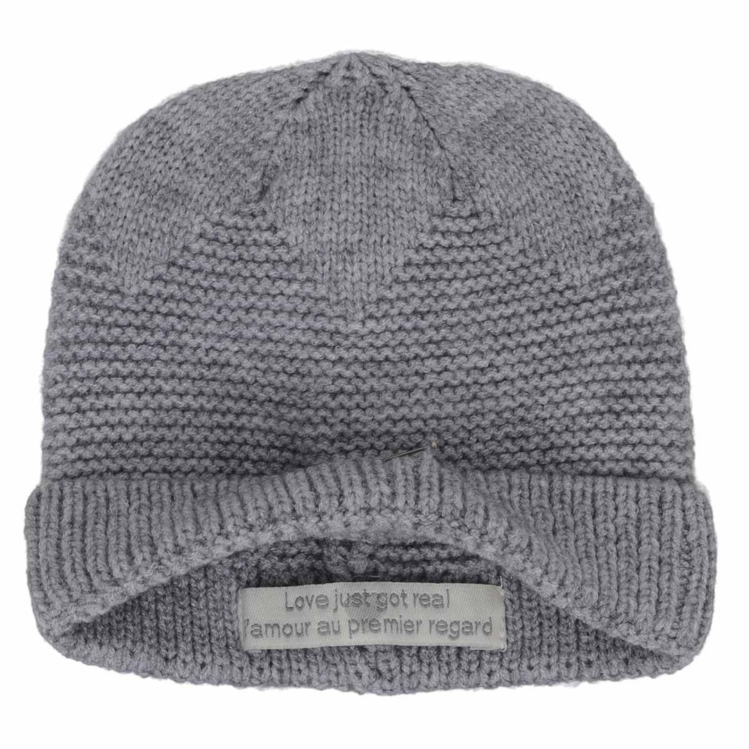 Calikids W2616 Newborn Hat (Light Grey)