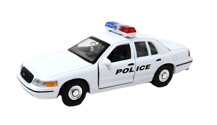 Welly Police Car 1999 Ford Crown Victoria (White)