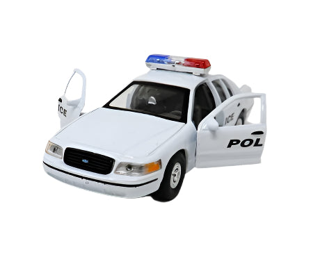 Welly Police Car 1999 Ford Crown Victoria (White)