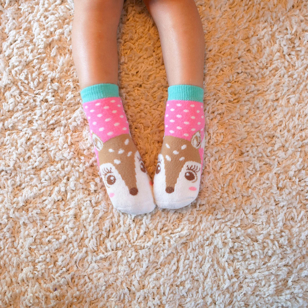 ZOOCCHINI Comfort Terry Socks 3-pk (Fiona the Fawn)