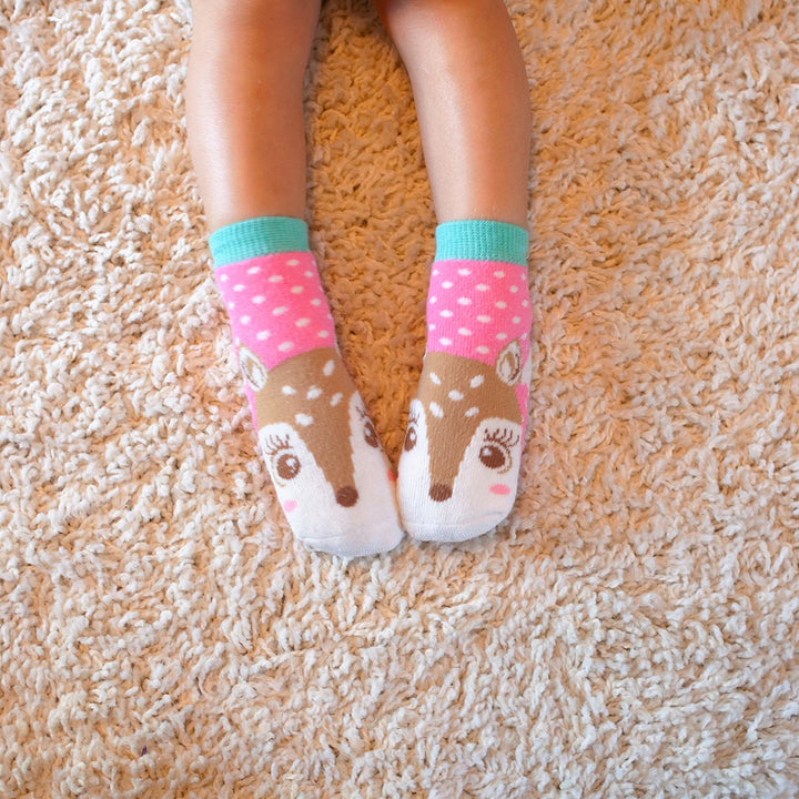 ZOOCCHINI Comfort Terry Socks 3-pk (Fiona the Fawn)
