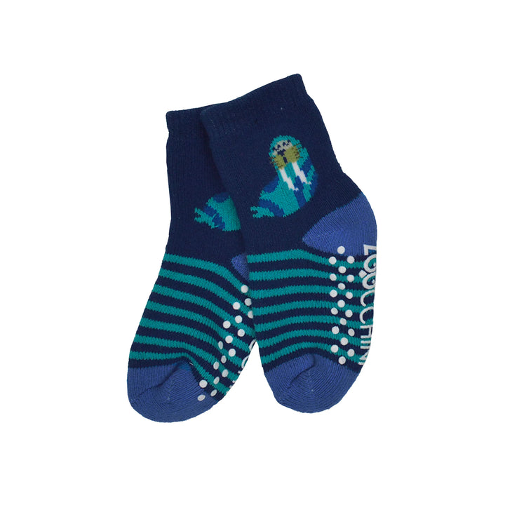 ZOOCCHINI Comfort Terry Socks 3-pk (Wally Walrus)