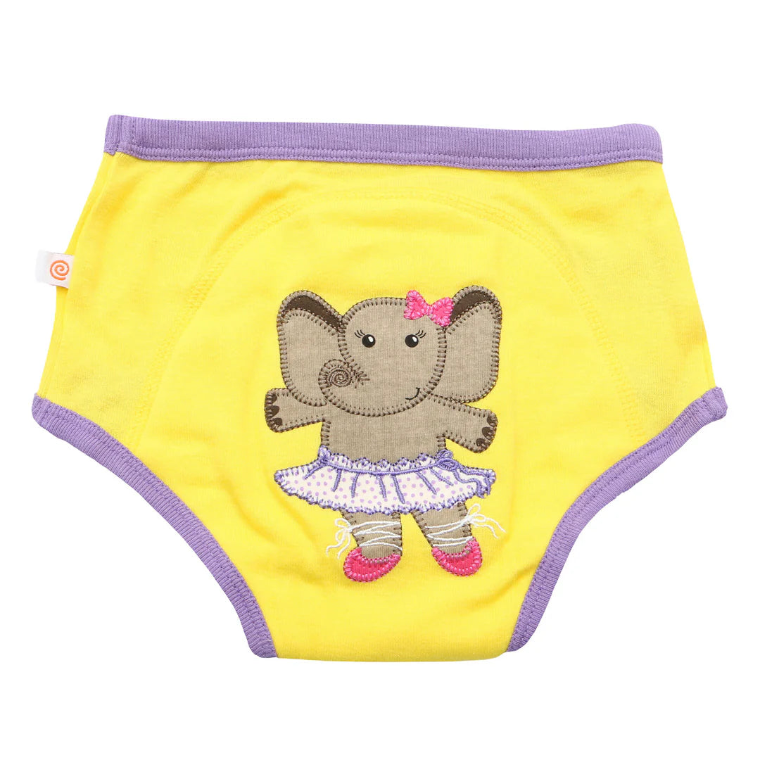 ZOOCCHINI Organic Potty Training Pants Set (Ballerina Gals)