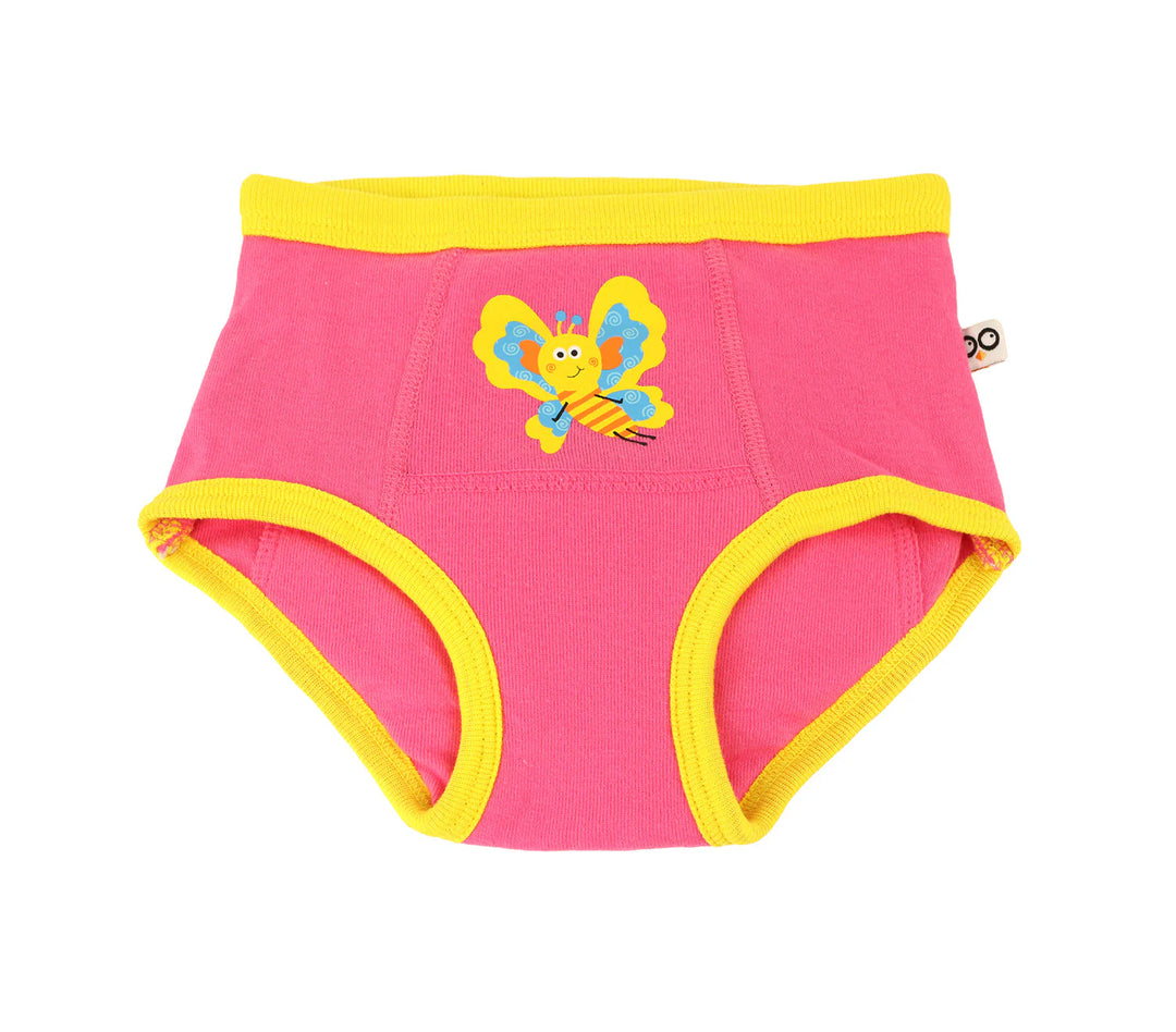 ZOOCCHINI Organic Potty Training Pants Set (Garden Creatures)