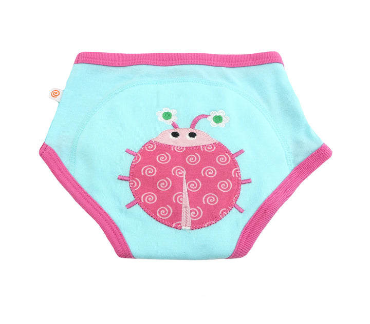 ZOOCCHINI Organic Potty Training Pants Set (Garden Creatures)