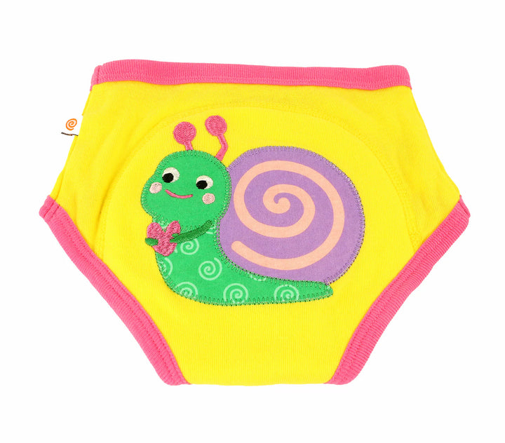 ZOOCCHINI Organic Potty Training Pants Set (Garden Creatures)