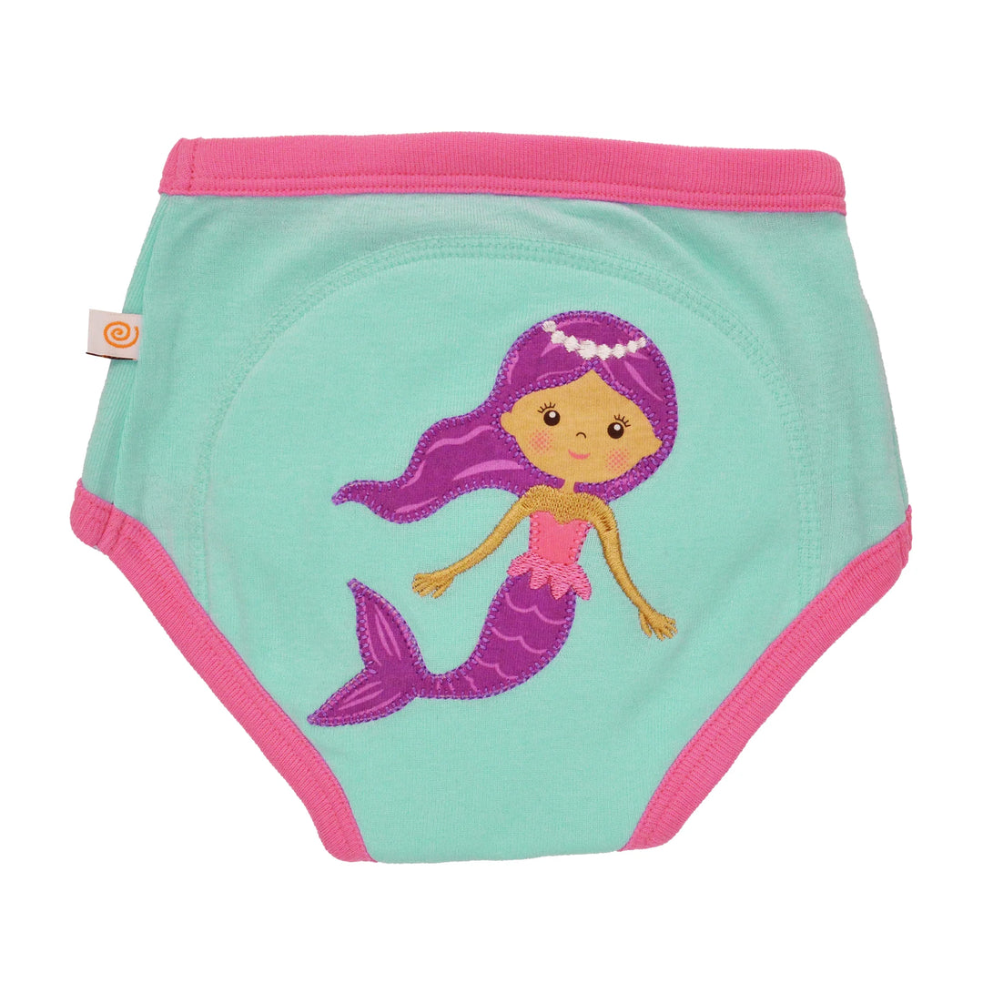 ZOOCCHINI Organic Potty Training Pants Set (Mermaids)