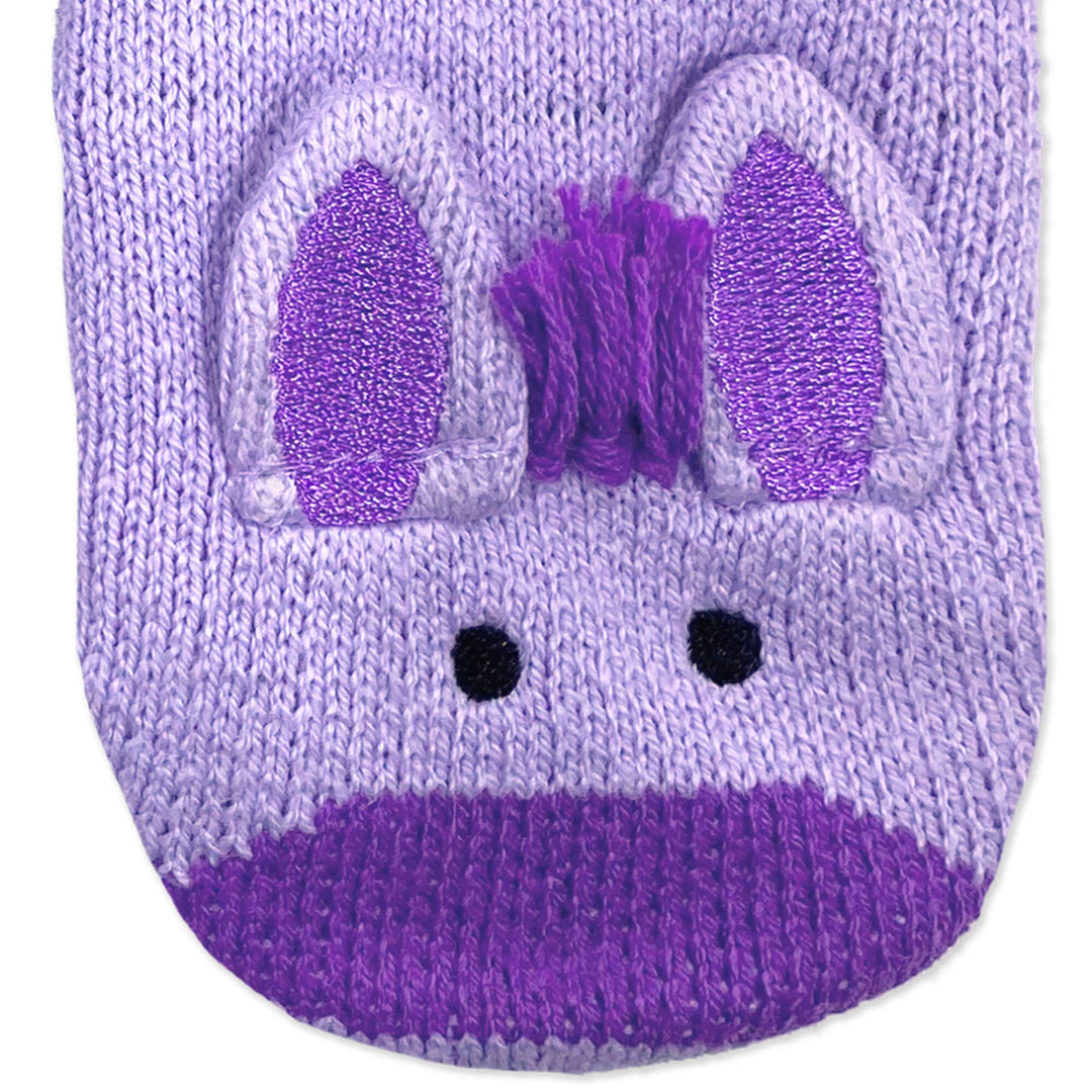 ZOOCCHINI Toddler Knit Mittens (Ziggy Zebra)