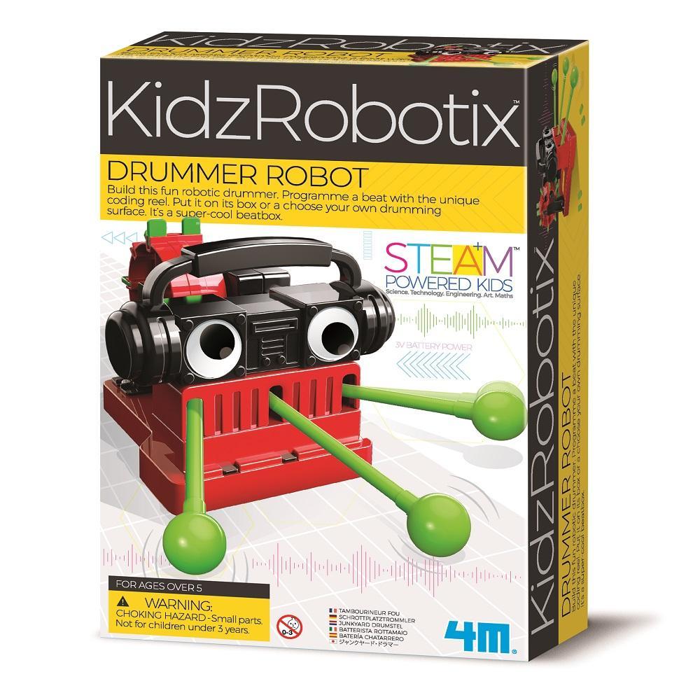 4M KidzRobotix Drummer Robot-Toys & Learning-4M-028493-babyandme.ca