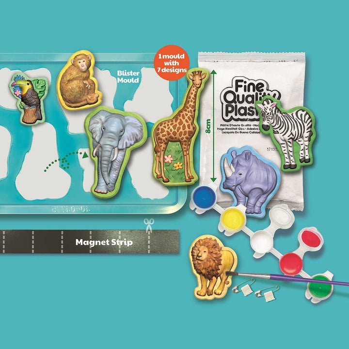 4M Mould & Paint (Animals)-Toys & Learning-4M-030562 AM-babyandme.ca