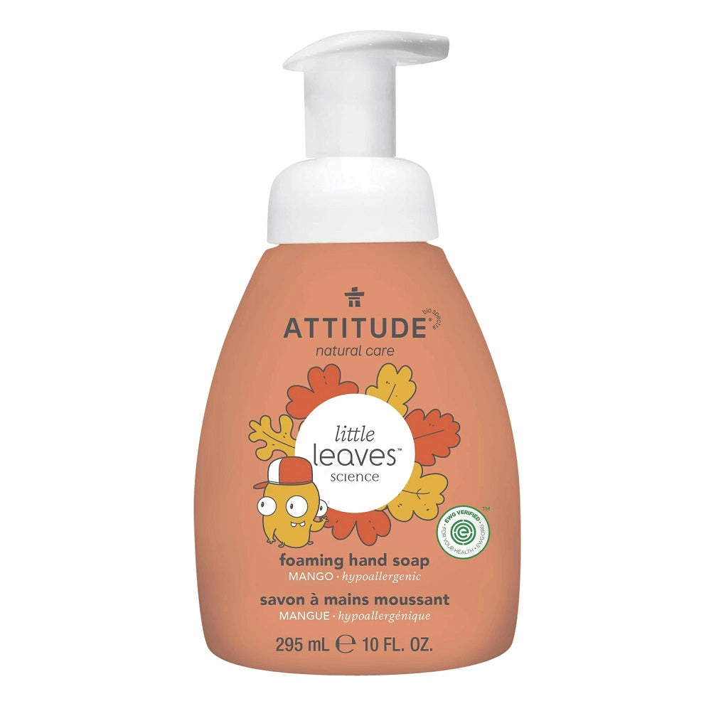 Attitude Foaming Hand Soap 295ml (Mango)-Health-Attitude-030982 MG-babyandme.ca