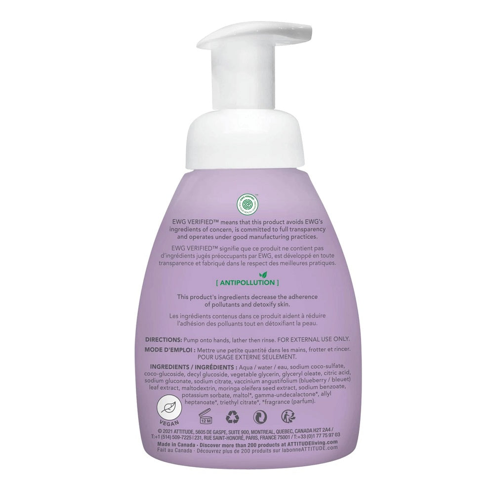 Attitude Foaming Hand Soap 295ml (Vanilla & Pear)-Health-Attitude-030982 VP-babyandme.ca