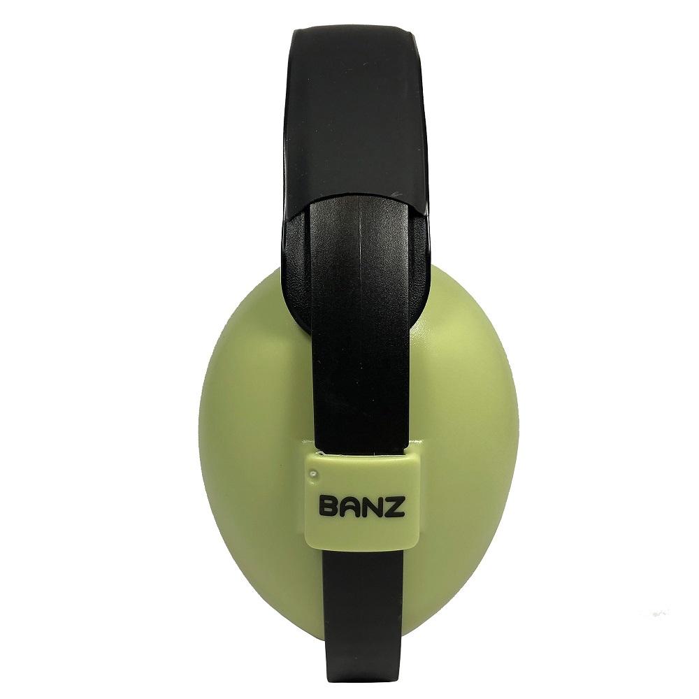 BANZ Baby Earmuffs (Leaf Green)-Health-Banz-002358 LG 2month+-babyandme.ca