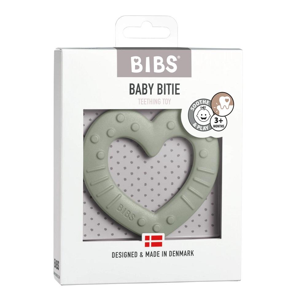 BIBS Baby Bitie Heart (Sage)-Health-BIBS-030167 HSG-babyandme.ca