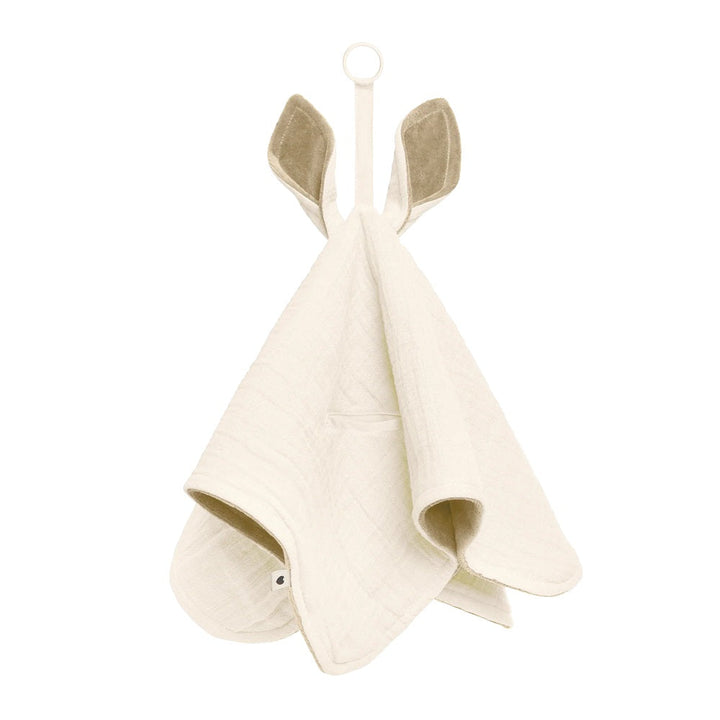 BIBS Cuddle Cloth Kangaroo (Ivory)-Toys & Learning-BIBS-031338 IV-babyandme.ca