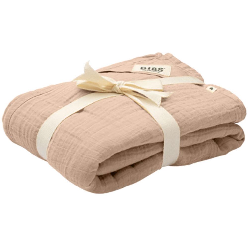 BIBS Cuddle Swaddle Muslin (Blush)-Nursery-BIBS-030276 BS-babyandme.ca