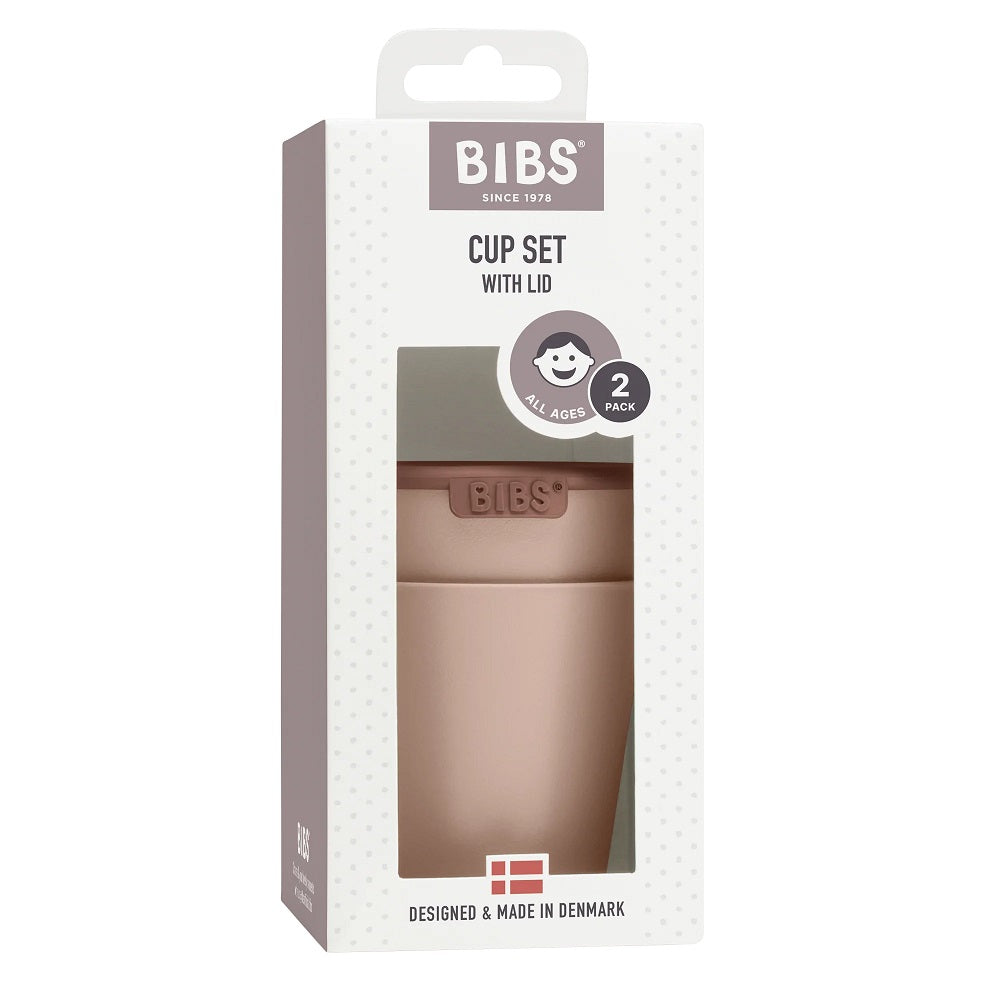 BIBS Cup Set (Blush)-Feeding-BIBS-031432 BS-babyandme.ca