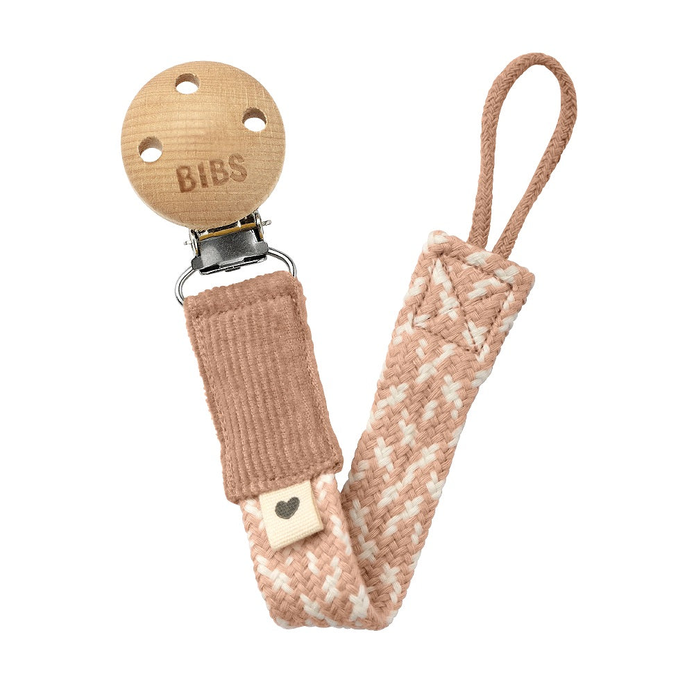 BIBS Paci Braid (Blush/Ivory)-Health-BIBS-030748 BI-babyandme.ca