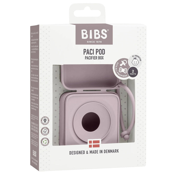 BIBS Pacifier Box (Dusky Lilac)-Health-BIBS-031436 DL-babyandme.ca