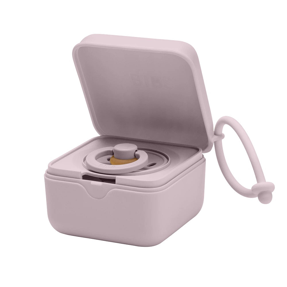 BIBS Pacifier Box (Dusky Lilac)-Health-BIBS-031436 DL-babyandme.ca