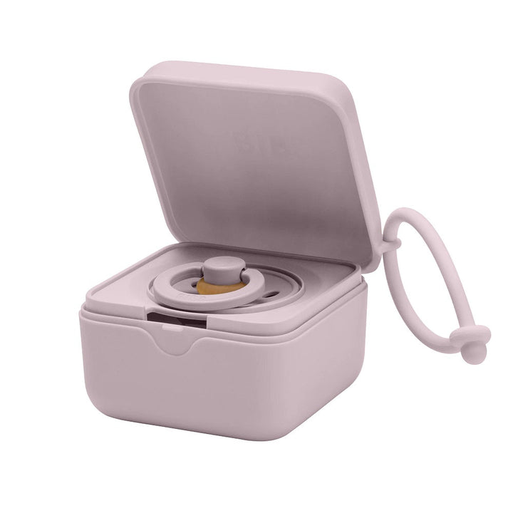 BIBS Pacifier Box (Dusky Lilac)-Health-BIBS-031436 DL-babyandme.ca