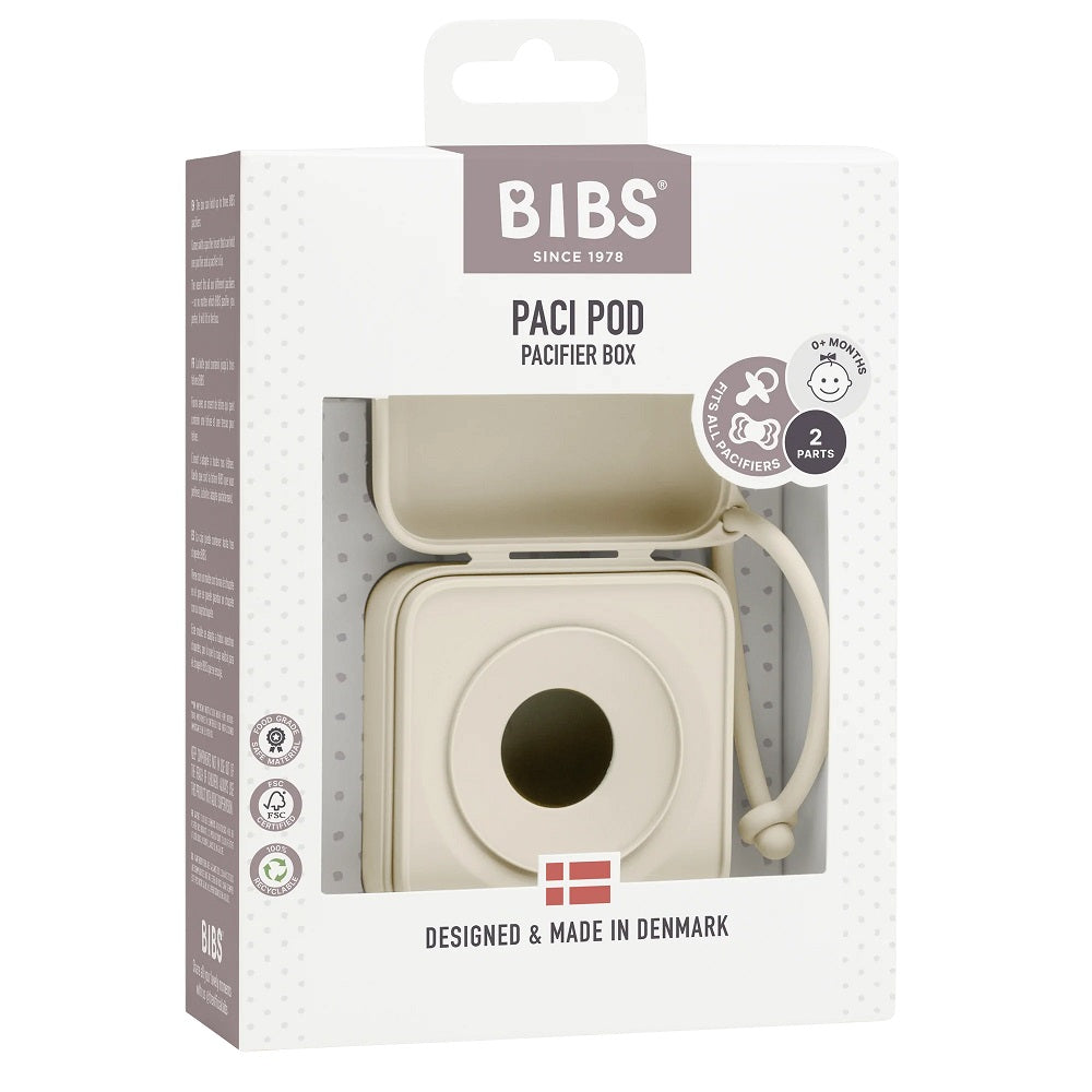 BIBS Pacifier Box (Ivory)-Health-BIBS-031436 IV-babyandme.ca