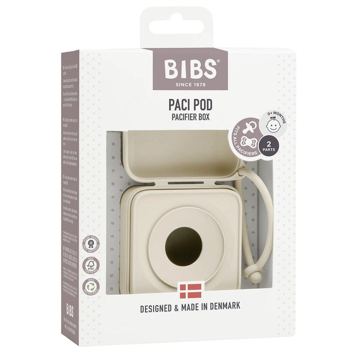 BIBS Pacifier Box (Ivory)-Health-BIBS-031436 IV-babyandme.ca