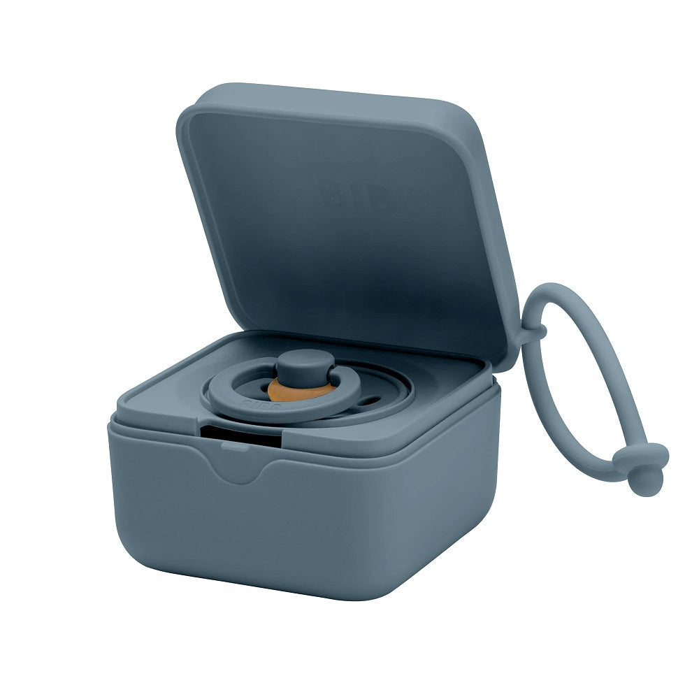 BIBS Pacifier Box (Petrol)-Health-BIBS-031436 PT-babyandme.ca