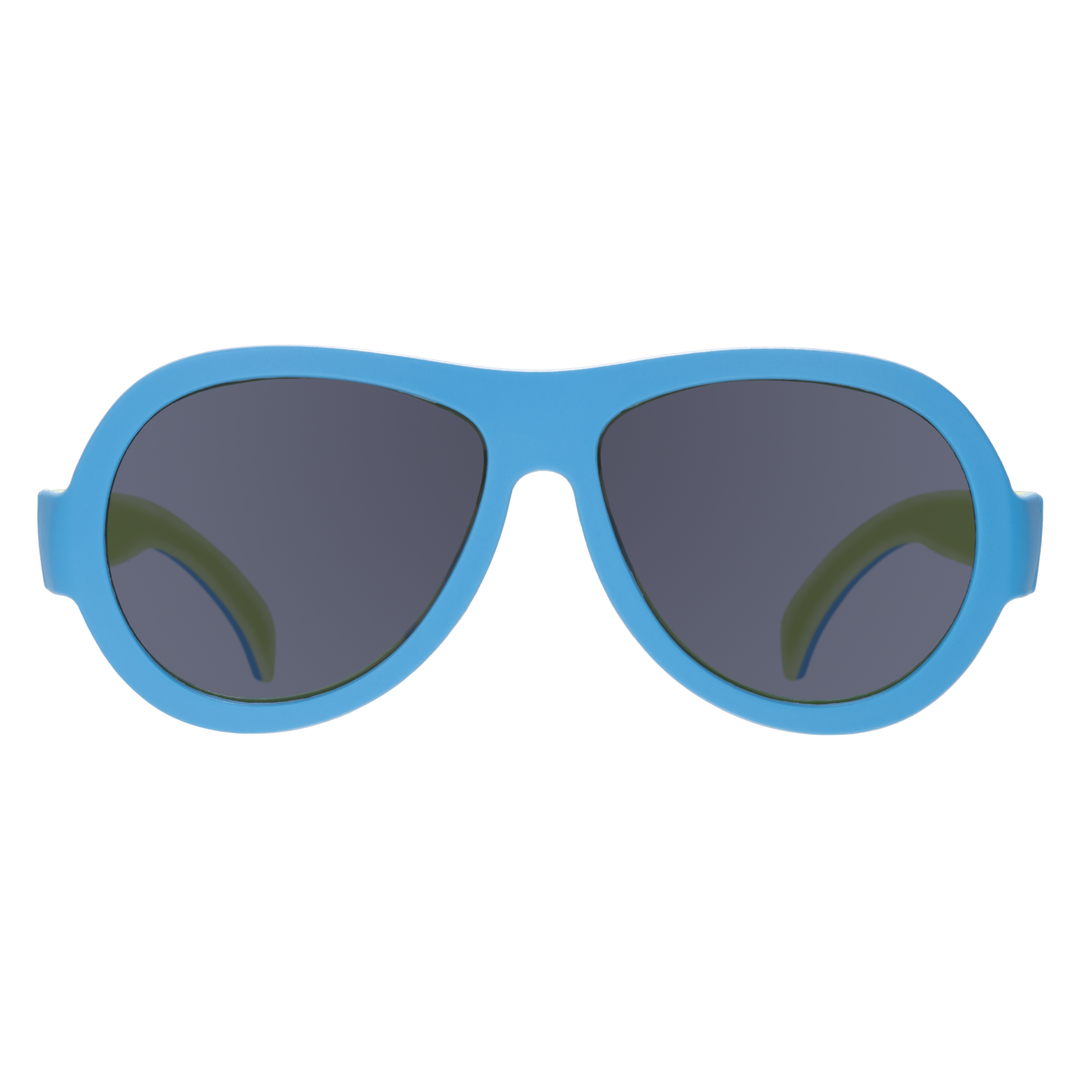 Babiators Aviator Sunglasses (Two Tone: In The Limelight)-Apparel-Babiators--babyandme.ca