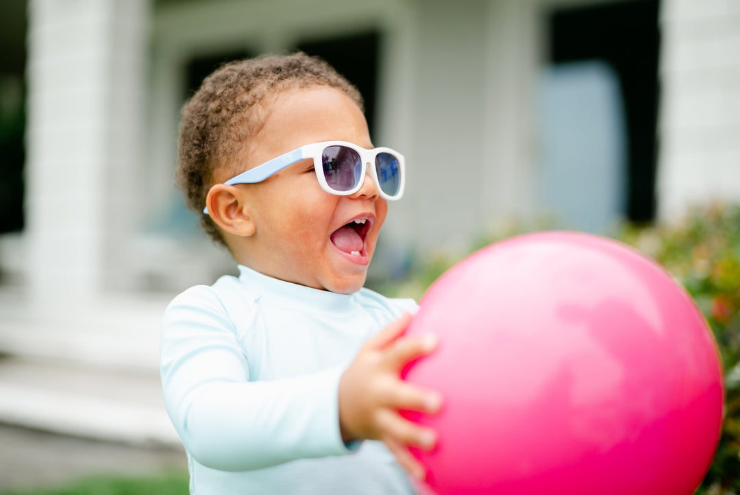 Babiators Navigator Sunglasses (Limited Edition: Fade to Blue)-Apparel-Babiators--babyandme.ca