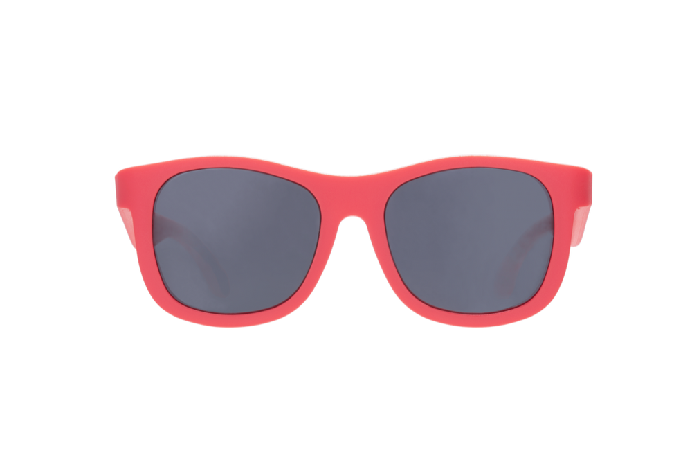 Babiators Navigator Sunglasses (Rockin' Red)-Apparel-Babiators--babyandme.ca