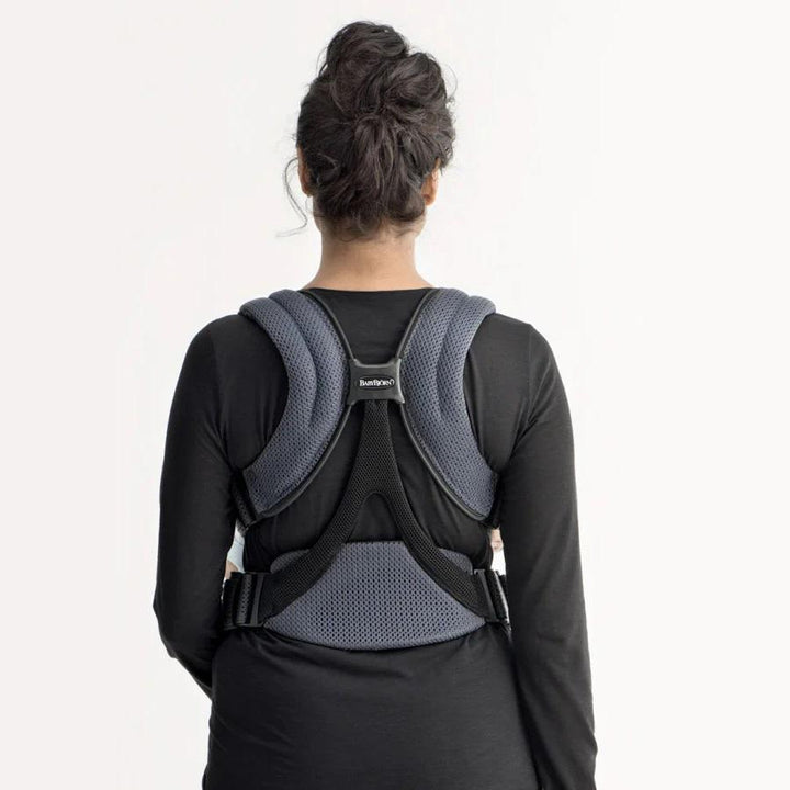 Baby Bjorn Baby Carrier Free 3D Mesh (Anthracite)-Gear-Baby Bjorn-027501 AN-babyandme.ca