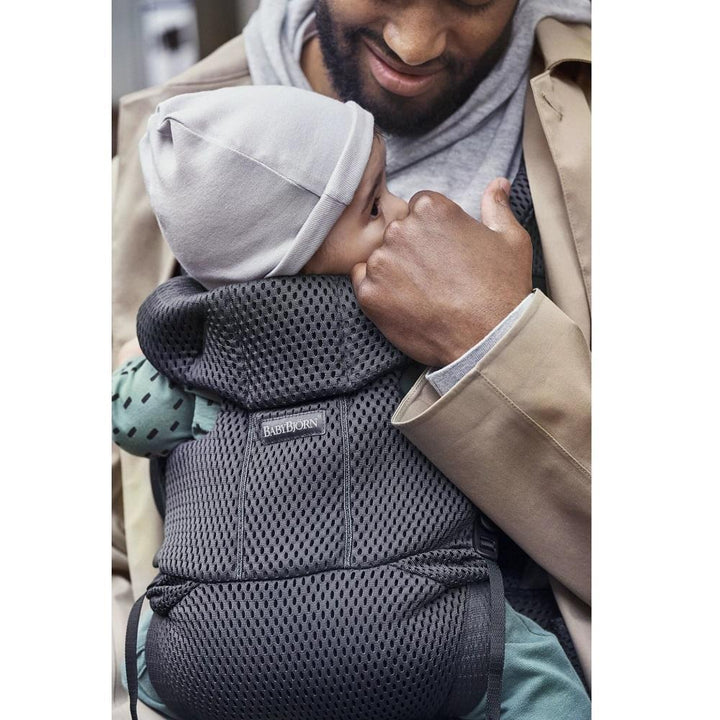 Baby Bjorn Baby Carrier Free 3D Mesh (Anthracite)-Gear-Baby Bjorn-027501 AN-babyandme.ca