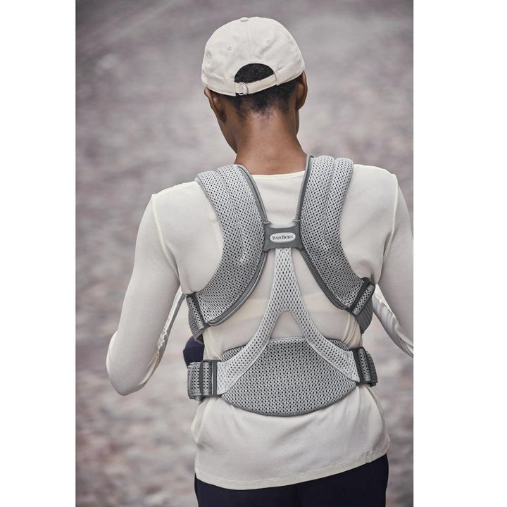 Baby Bjorn Baby Carrier Free 3D Mesh (Grey)-Gear-Baby Bjorn-027501 GY-babyandme.ca