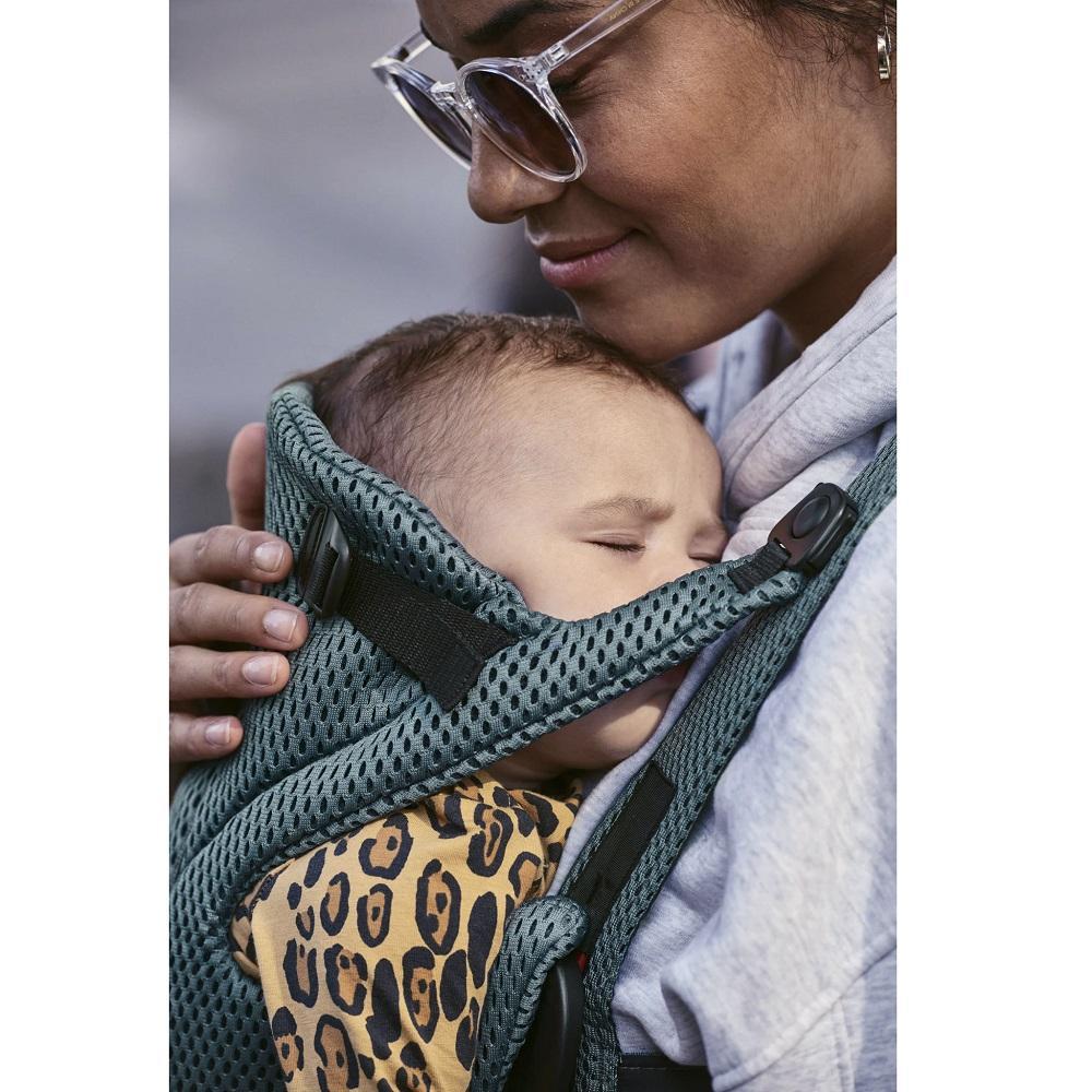 Baby Bjorn Baby Carrier Free 3D Mesh (Sage Green)-Gear-Baby Bjorn-027501 SG-babyandme.ca