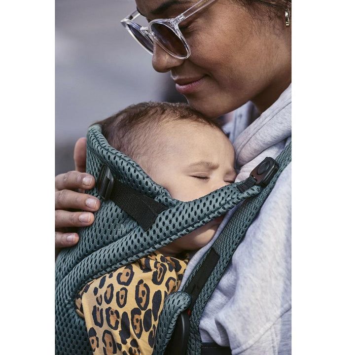 Baby Bjorn Baby Carrier Free 3D Mesh (Sage Green)-Gear-Baby Bjorn-027501 SG-babyandme.ca