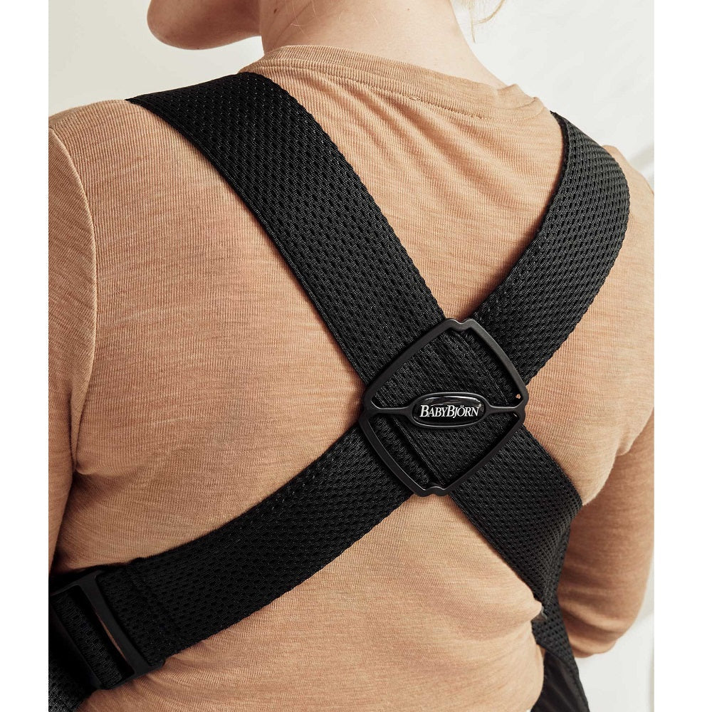 Baby Bjorn Baby Carrier Mini 3D Mesh (Black)-Gear-Baby Bjorn-025537 BK-babyandme.ca