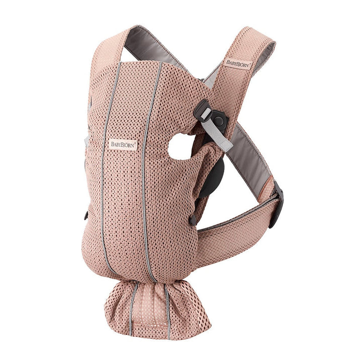 Baby Bjorn Baby Carrier Mini 3D Mesh (Dusty Pink)-Gear-Baby Bjorn-025537 DP-babyandme.ca