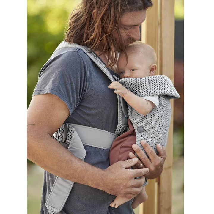 Baby Bjorn Baby Carrier Mini 3D Mesh (Grey)-Gear-Baby Bjorn-025537 MY-babyandme.ca