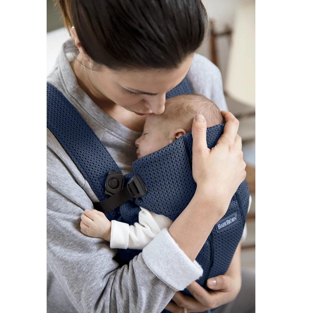 Baby Bjorn Baby Carrier Mini 3D Mesh (Navy Blue)