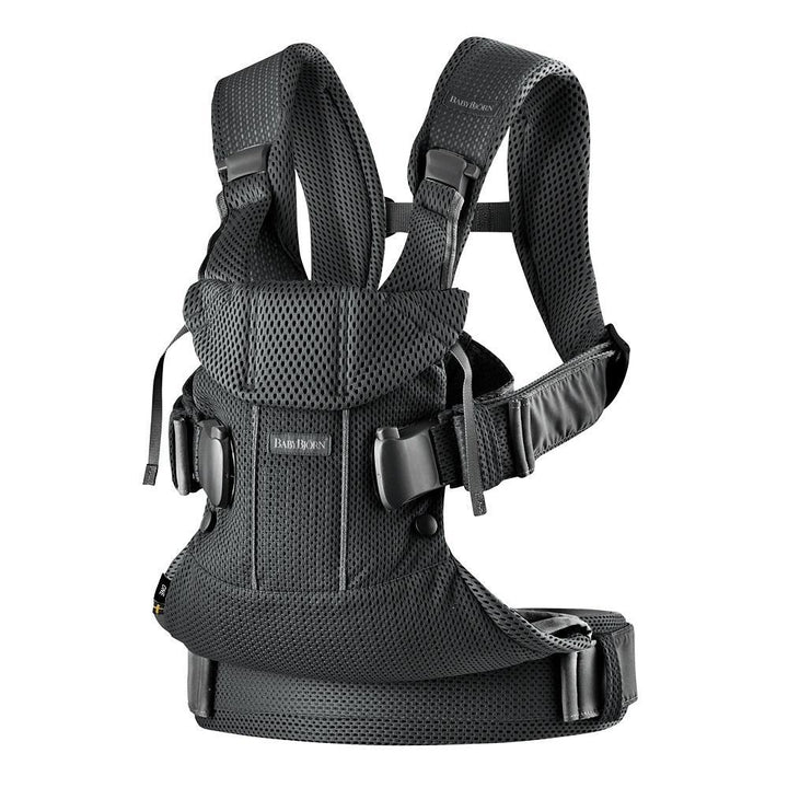 Baby Bjorn Baby Carrier One Air 3D Mesh (Black)-Gear-Baby Bjorn-026069 BK-babyandme.ca