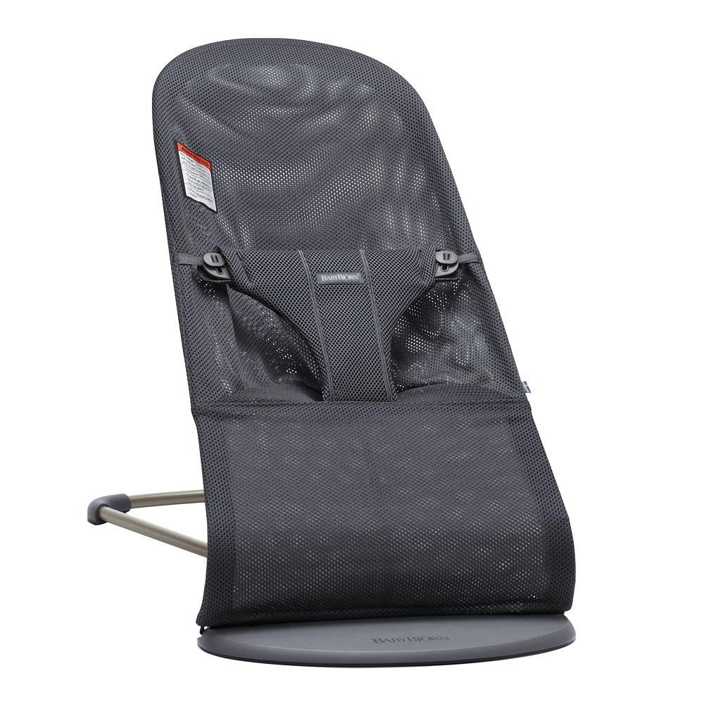 Baby Bjorn Bouncer Bliss 3D Mesh (Anthracite/Dark Grey Frame)-Gear-Baby Bjorn-025536 AN-babyandme.ca