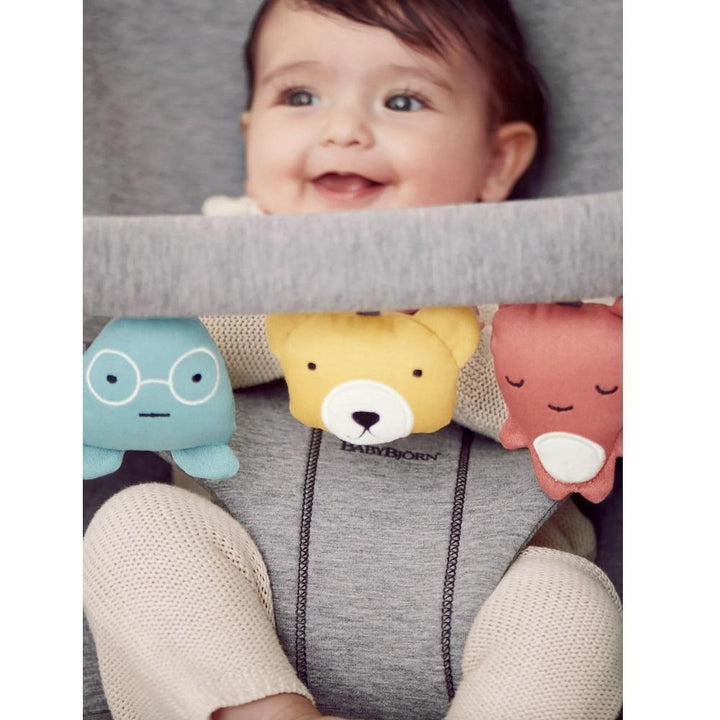 Baby Bjorn Bouncer Toy (Soft Friends)-Gear-Baby Bjorn-025868 SF-babyandme.ca