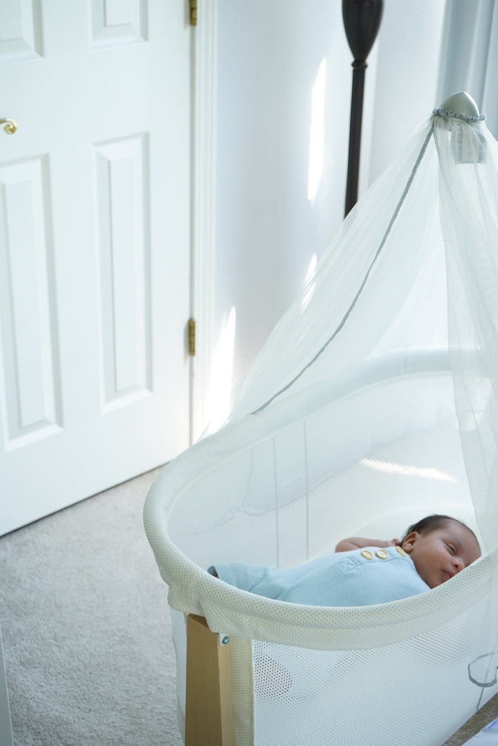 Baby Bjorn Cradle Bundle with fitted Sheet & Canopy-Nursery-Baby Bjorn-006531 BUN-babyandme.ca
